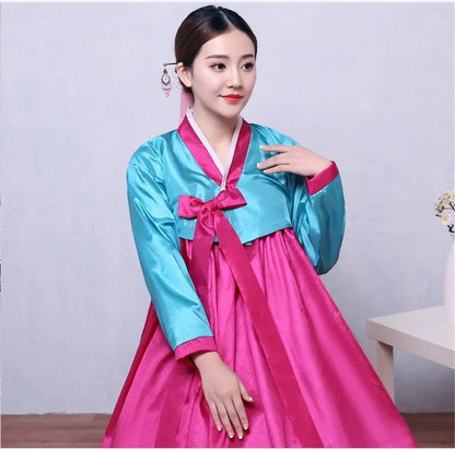 Robe Hanbok pour femmes, mode coréenne, Costumes anciens, fête traditionnelle, palais asiatique, vêtements de spectacle Cosplay,
