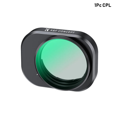 K&F CONCEPT Drone Lenses Filter for DJI Mini 4 Pro Filter UV CPL ND NDPL16 32 64 128 256 Black Mist 1/4 ND1000 Camera Filter Set