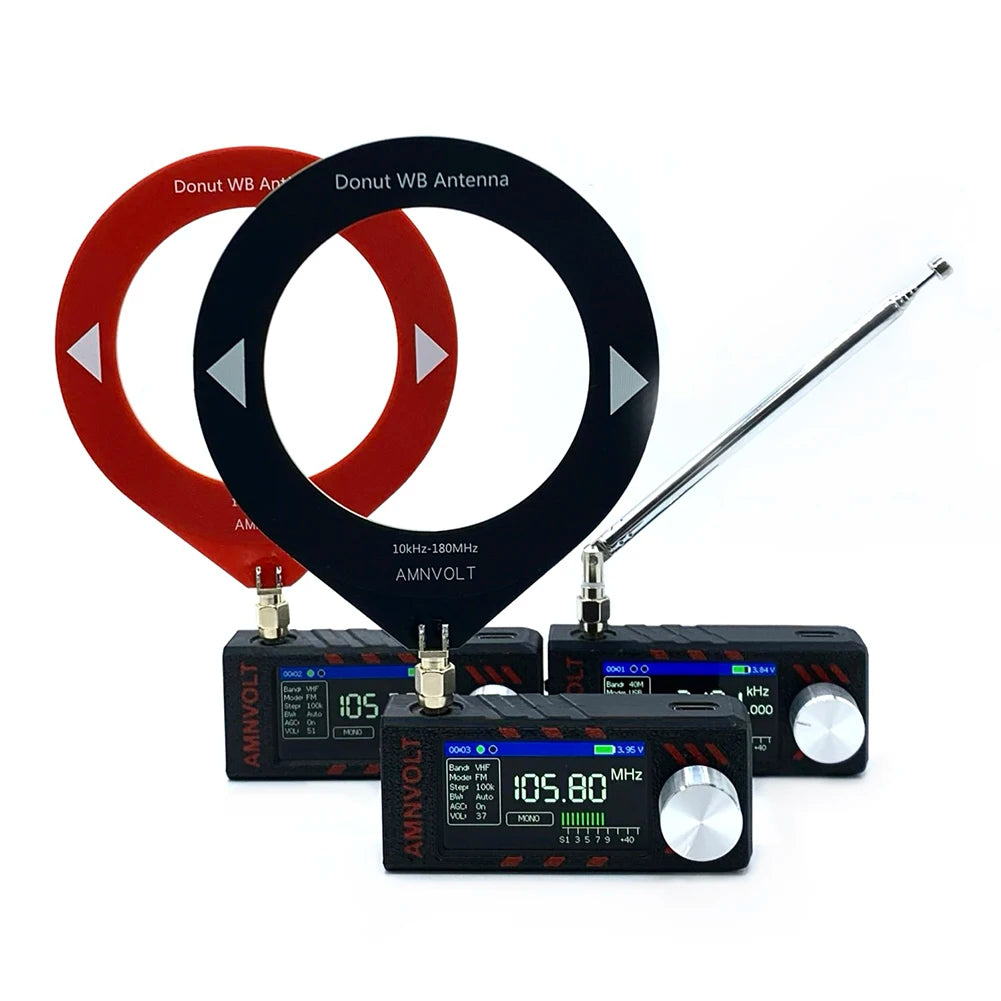 ATS MINI SI4732 Full Band DSP Radio, Pocket Receiver FM AM MW SW SSB, with Headphone Amplifier Hi-Z with Antenna