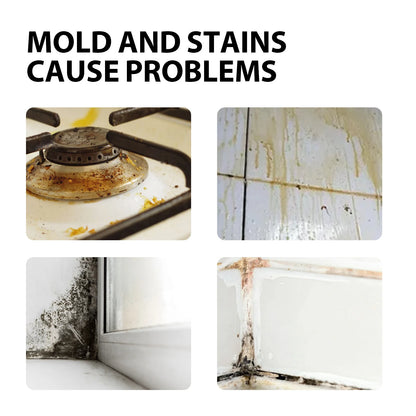 Mold Stain Cleaning Gel Household Doors Windows Walls Tile Gaps High-Efficiency Mildew Removal And Decontamination Cleaner 100ml