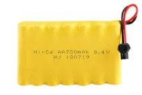 700mah 2.4V/3.6V/4.8V/6V/7.2V/8.4V Ni-CD AA Rechargeable Battery Pack For Remote Control Toys Electric Car Boat Parts SM-2P Plug