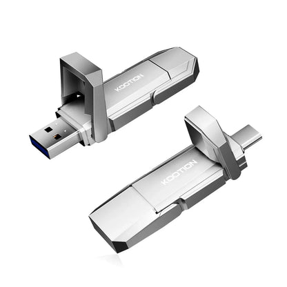 KOOTION U54 USB 3.2 Solid State Pen Drive 450MB/s High Speed Pendrive 512GB 256GB 128GB USB Type C Flash Drive OTG Memory Stick