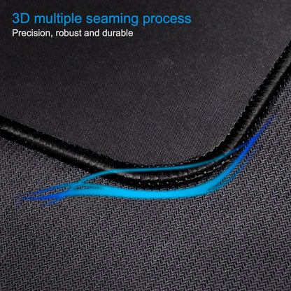 Mouse Pad with Stitched Edge Gaming Mousepad Small Non-Slip Rubber Base Washable Portable for Office Home Computer Laptop