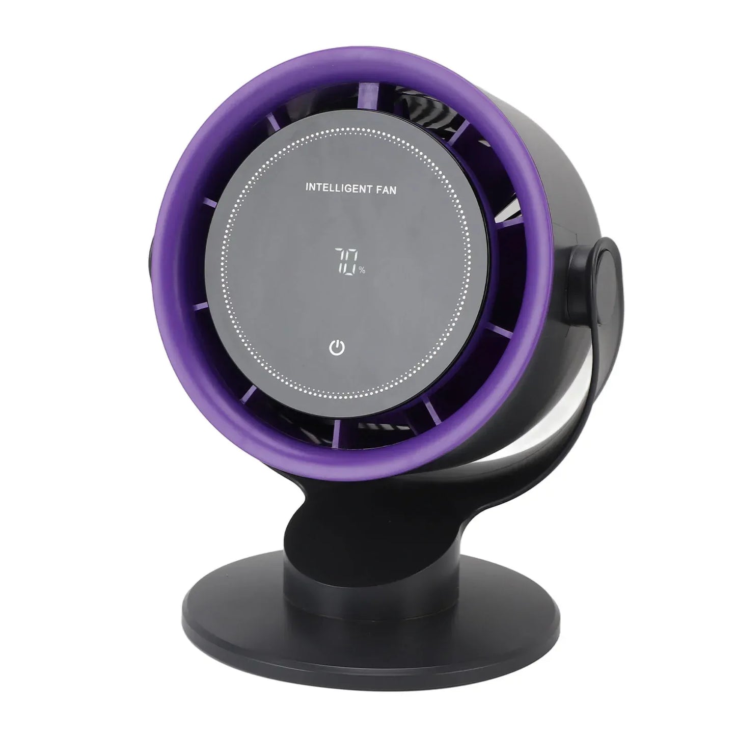 Desk Fan Battery Operated USB Rechargeable Personal Fan Quiet Small Portable Fan 100 Speed Adjustable Digital Display For Office