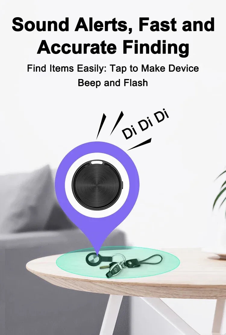 Bluetooth Gps Tracker Android Google Find My Device Anti-Lost Wallet Gps Tracker Airtag Holder Smart Home Products Smart Life