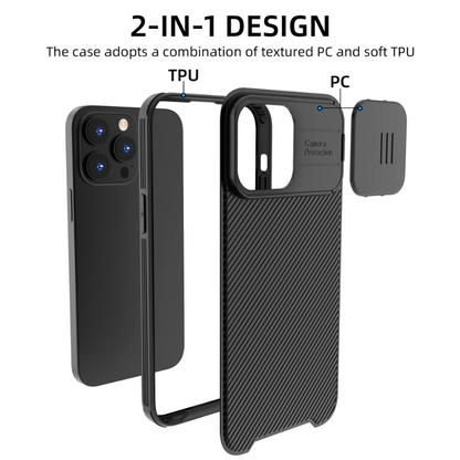 Magnetic Case For iPhone 17 16 16e 15 14 13 12 11 Pro Max Push window protection lens Cover