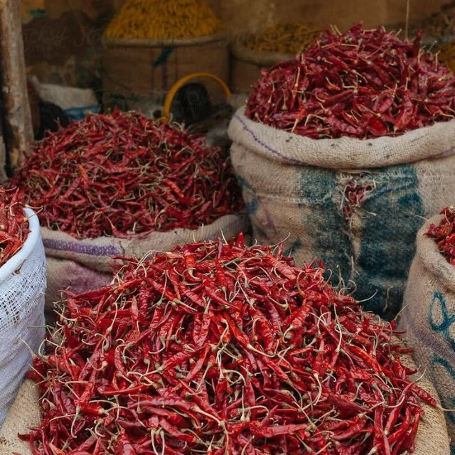 Premium Teja S17 Raw AD Dried Red Chilli Export Quality High Pungency Whole Red Pepper Bulk Supply From India