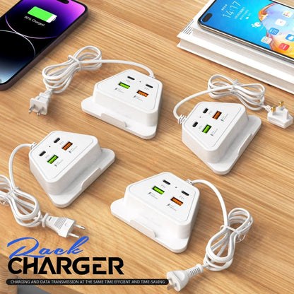 Universal Power Strip Electric Socket EU UK US Plug Desktop Socket Mobile Phones Charger Adapter For iPhone Samsung Xiaomi POCO