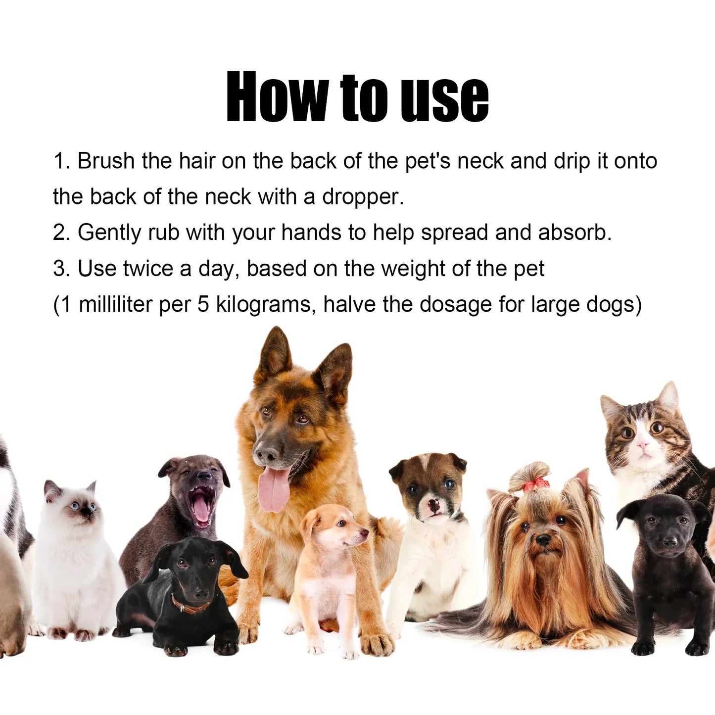 Pet Skin Care Essence Relieve Itching Repair Skin Wound Clean Moisturizing Anti Parasite Deodorant Dogs Cats Hair Nourish Liquid