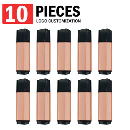 10PCS/lot Pen Drive 8GB 4GB 2GB 1GB USB Flash Drive 16GB Flash Disk 128MB 256MB 512MB Memory Flash Disk 2.0 Free Custom Logo