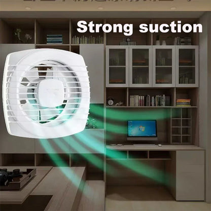 220V 4/6/7inch 110/150/180mm silence Ventilating Strong Exhaust Extractor Fan for Window Wall Bathroom Toilet Kitchen Mounted