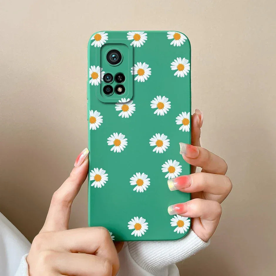 For Xiaomi Mi 10T 5G Phone Case Matte Liquid Silicone Shell For Xiaomi Mi 10T Pro 5G Cute Cat Cartoons Ultrathin Fashion Fundas