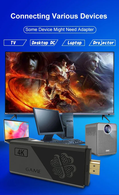 Handheld game Controls TV Stick M8II Support expand 32GB HDMI Output CPU-RK3032 DDR3 Wireless Controller Switch PS1 TV Stick