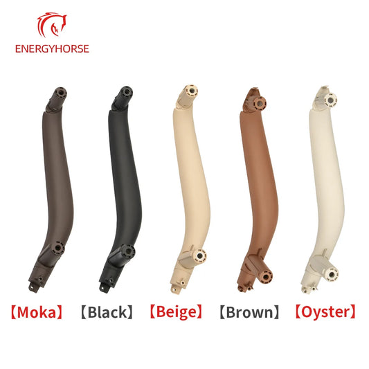 Left Right Single Car Inner Door Handle Interior Door Inside ABS Pull Handle Trim for BMW X5 X6 F15 F16 2014-2018