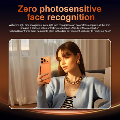 2026 Hot High Quality i17 Pro Max Original Intelligent 4G 5G Dual Card Dual Standby System Global Version 8000mAh Battery
