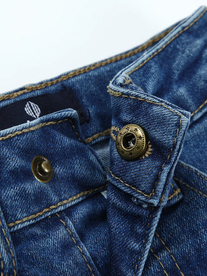 Boy Solid Slim Jeans Toddler Baby Casual Denim Pants Child Soft Trousers Kids Clothing Spring Autumn Birthday Gift