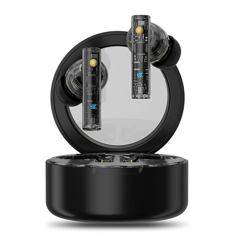 KZ Carol ANC True Wireless Earphone 55dB Active Noise Canceling TWS Headphone 6 Mics AI HD Call Bluetooth 5.3 HiFi in-Ear Earbud