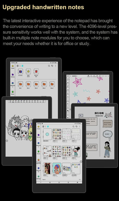 Meebook M8C 7.8" color ink  Android 14 Ebook reader электронная книга  with google play store and fast refresh 4G RAM 64GB ROM