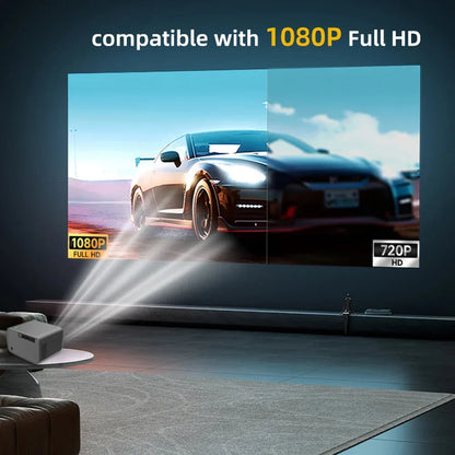 WZATCO P20 PLUS Android 13.0 Smart WiFi 6G 4K Full HD 1080P LCD LED Projector Auto Focus Video Home theater Proyectors with RJ45