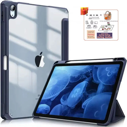 For 2025 Tablet Case iPad Air 11 inch M2 M3 Pro 13/11 M4 Cover for iPad 10th 11th 10.9 Air 4/5 7/8/9th 10.2 4/5/6th 9.7 Mini 6 7