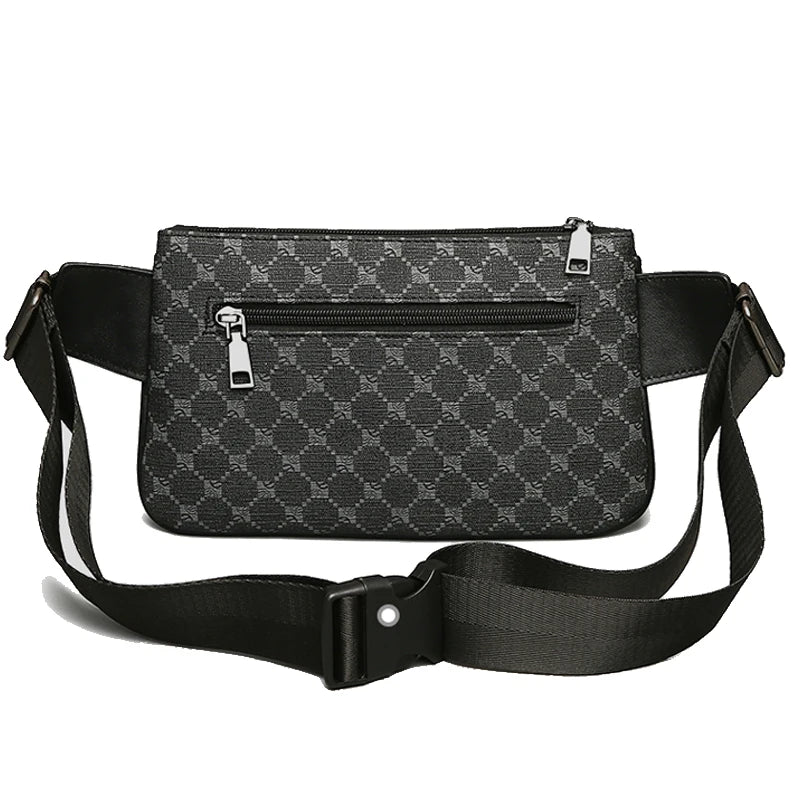 Fashion mini leather men's chest bag crossbody bags sacoches hommes bandolera hombre bolsos para hombre bag for men sling bag