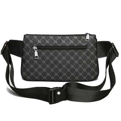 Fashion mini leather men's chest bag crossbody bags sacoches hommes bandolera hombre bolsos para hombre bag for men sling bag