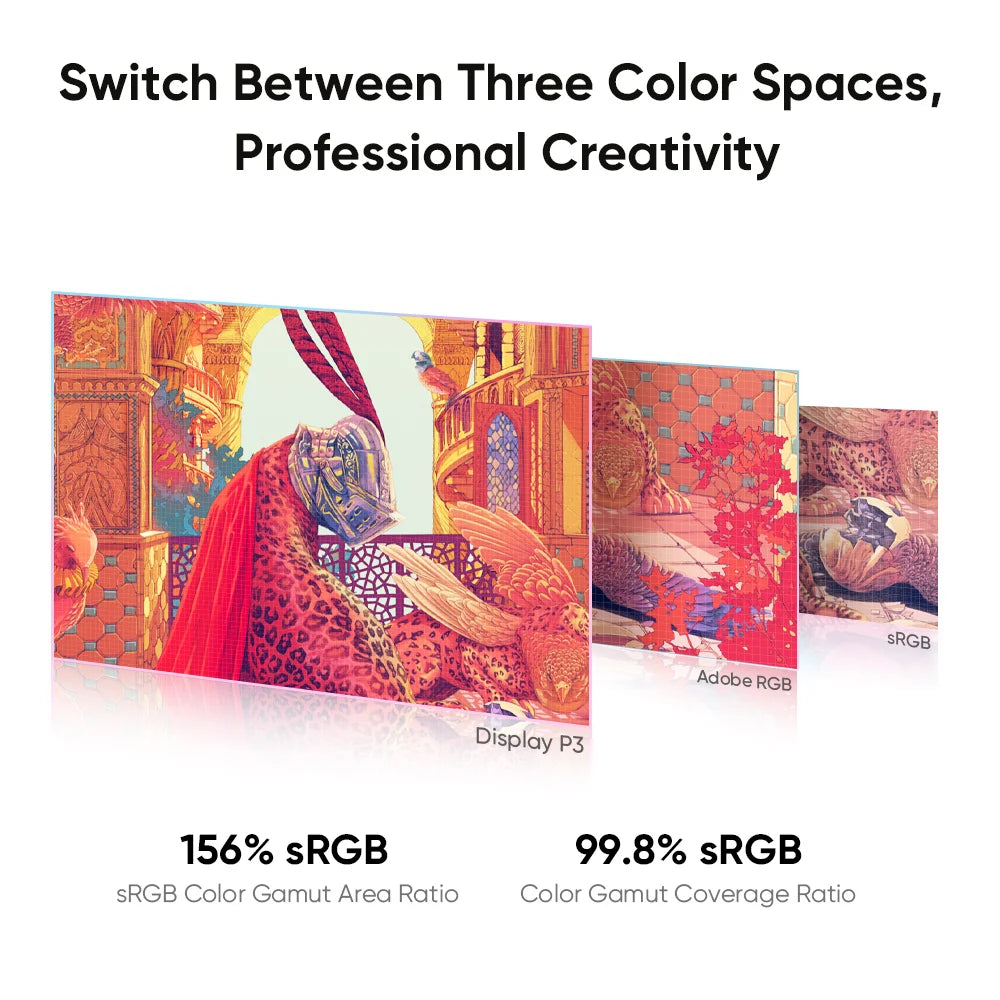 XPPen Artist Pro 19 (Gen 2) 4K Graphics Tablet Monitor with 99.8% sRGB X3 Pro Stylus 18.4 Inch Drawing Display for Windows Mac