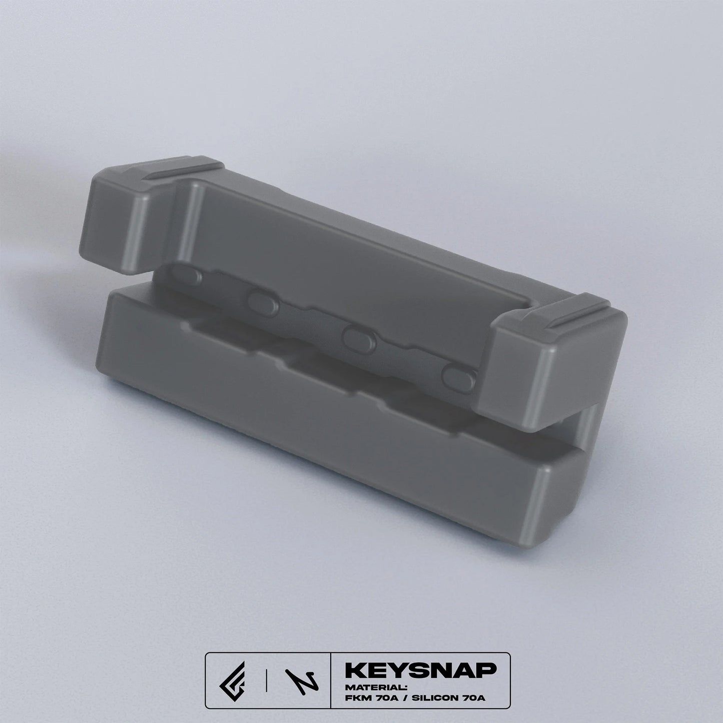 Geon × Nuxros Keysnap PCBsnap Goju Mechanical Keyboard O-ring Structure Silicone FKM Modifications Keyboard Gasket 4 Pcs