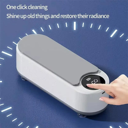 Clean Ultrasonic Cleaner Portable Household Cleaning Machine Jewelry Cleaner Machine Ring Glasse Makeup Brush Cleaner New