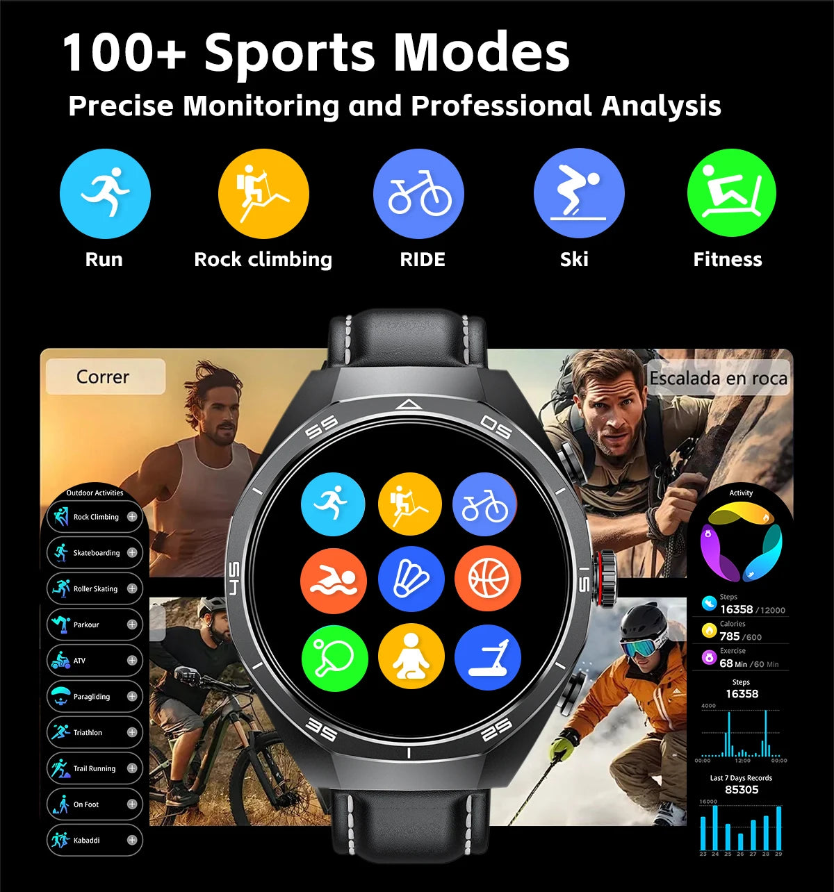 LIGE 2 In 1 Smart Watch With Earbuds NFC Smartwatch TWS Bluetooth Earphone Heart Rate Blood Pressure Monitor Sport Fitness Watch