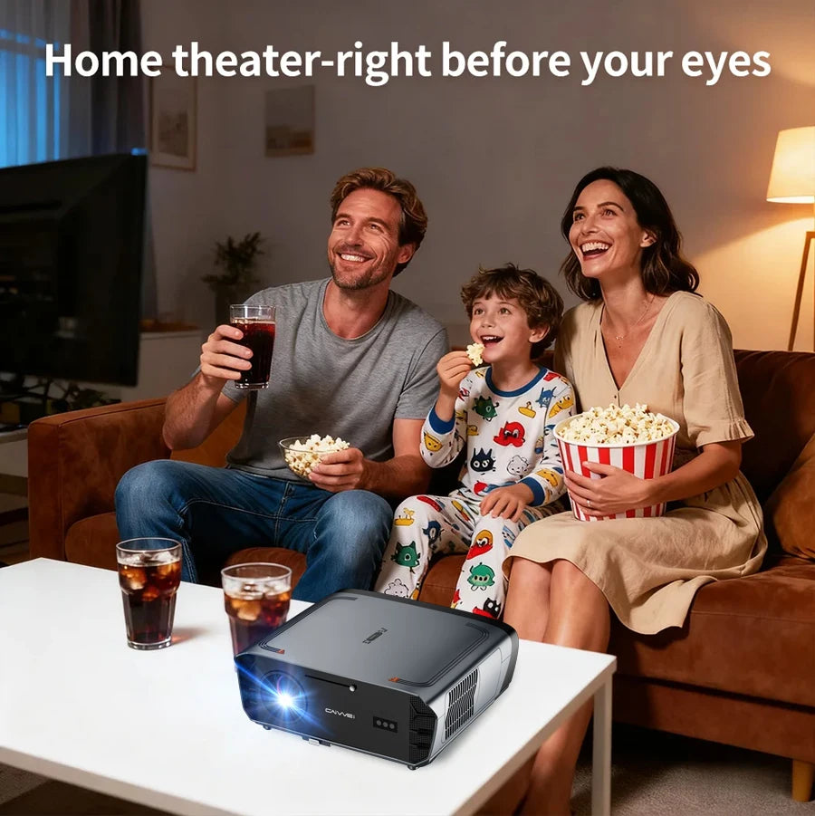 4200 ANSI 4K UHD Projector Smart Android 14 Google TV Video Beamer 2.4G+5G WiFi6 TOF Auto Focus Dual Speaker Home Theater 2026