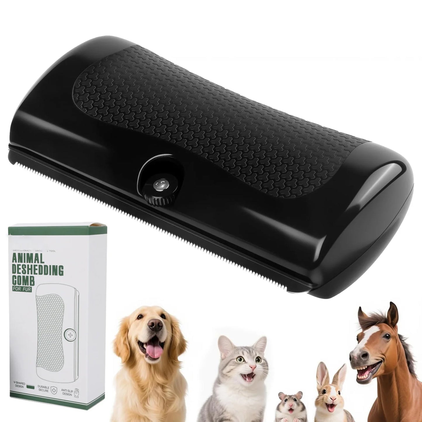 Upgraded Pet Professional Brush Dog Hair Remover Pet Fur Knot Cutter Puppy Cat Comb Brush Dog Grooming Shedding Supplies Deshed
