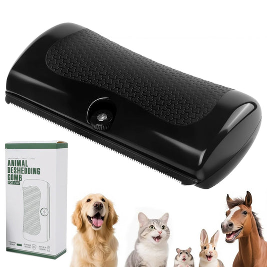 Upgraded Pet Professional Brush Dog Hair Remover Pet Fur Knot Cutter Puppy Cat Comb Brush Dog Grooming Shedding Supplies Deshed by PDG ibma