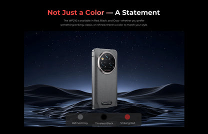 OUKITEL WP210 8800mAh 45W Rugged Phone - MTK 8200, 36GB+512GB, 6.7" FHD+, NFC, 108MP Camera Android15 5G Smartphone