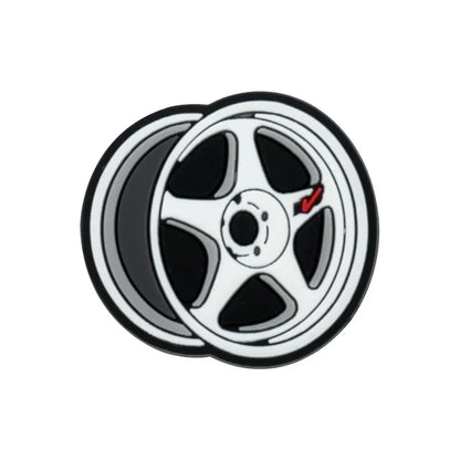 1/9pcs Cruel Jeep Sports Car Shoe Charms for Boys Kids Gift Turbine Hub Shoe Decoration Accessories  Ship's Anchor Pin Clog