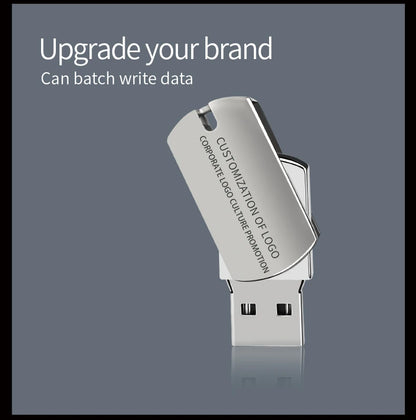 (over 10pcs Free Logo)Metal Flash Drive 4G 8G 32G Pendrive 64gb High Speed Memoria Usb Stick Waterproof Usb Pen Drives 1pcs 128g