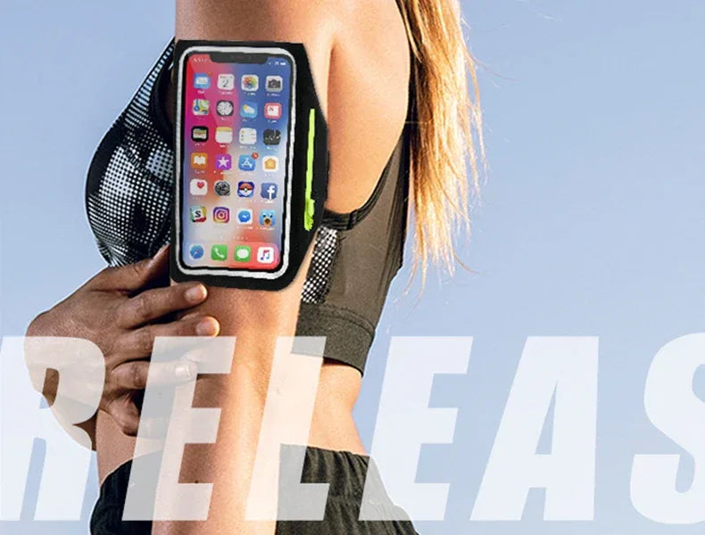 Running Bag For Phone Case On Hand Armband On The Phone Bags Accessories Wrist Armbands mp3 mp4 Bags Sport Phone Sleeve Bags