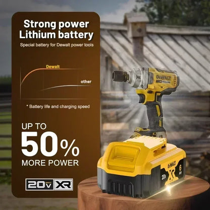 30 100% Original DeWalt 20V/60V 2.0Ah-9.0Ah MAX Battery Power Tool Replacement For DCB184 DCB181 DCB182 DCB200 Battery
