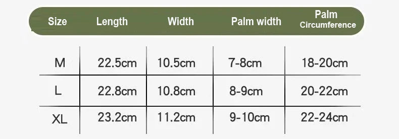 Outdoor Sports Motorcycle Full Fingure Fan Gloves Outdoor Tactical Gloves Cycling Gloves Sport Training Non-slip Fitness Gloves