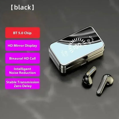 TWS Bluetooth-Compatible Earphones Stereo Sport Headset Waterproof Wireless Headphone  Earbuds With Mic for all smartphones