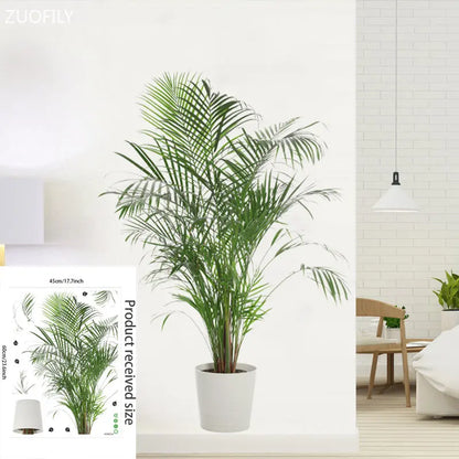 16 Styles Large Tropical Green Plants Wall Stickers Palm Leaves PVC Living Room Art Vinyl Poster Wallpaper Home Decoration Mural