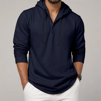 Men'S Hoodie Long Sleeve Button Shirt Casual Beach Yoga Sweatshirt Oversized Hoodie Sweatshirts Casual Shirts For Male Loose