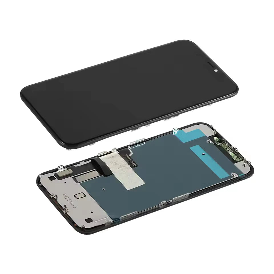 2PCS 120Hz High Refresh Rate Diagnostic Soft OLED LCD Display Screen for iPhone 16 PLUS PRO MAX  17 PRO MAX with Sensor Cable