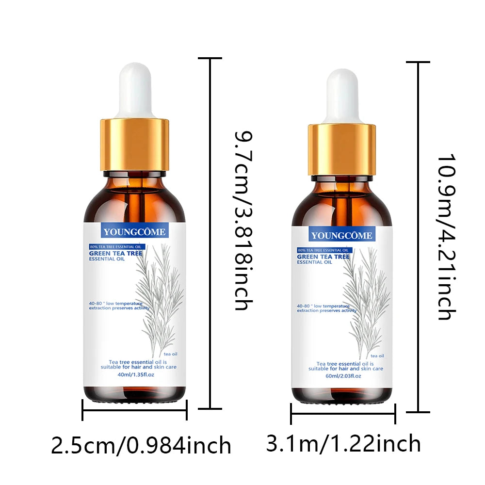 Tea Tree Essential Oil , Nature for Aromatherapy, Diffuser, Humidifier,  Woody, Relieving Stress，Massage Muscle