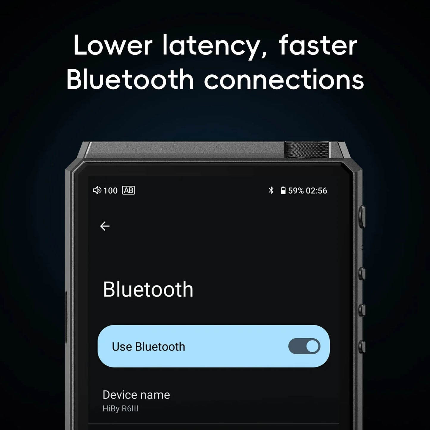 HiBy R6III 2025 / R6 Gen 3 Android 12 Music Player MP3 USB DAC HIFI WiFi Bluetooth 5.0 CS43198 *4 MQA16x DSD512 PCM768 4500mAh