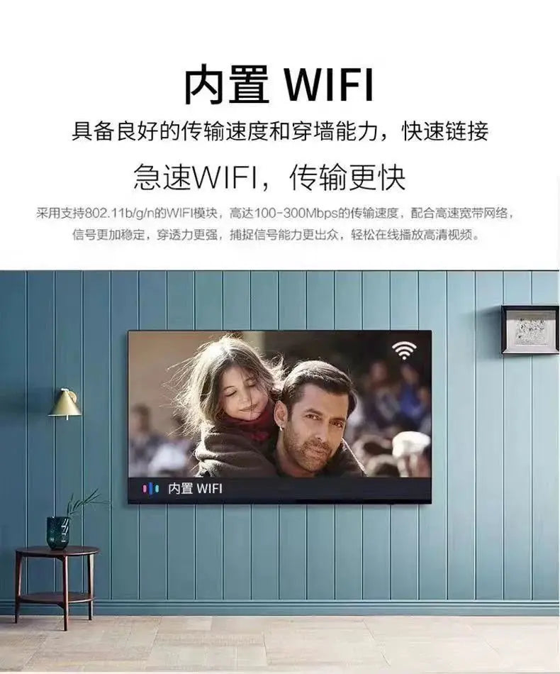 LCD Frameless Home TV 85 inch 110 inch Smart Internet Protocol Television
