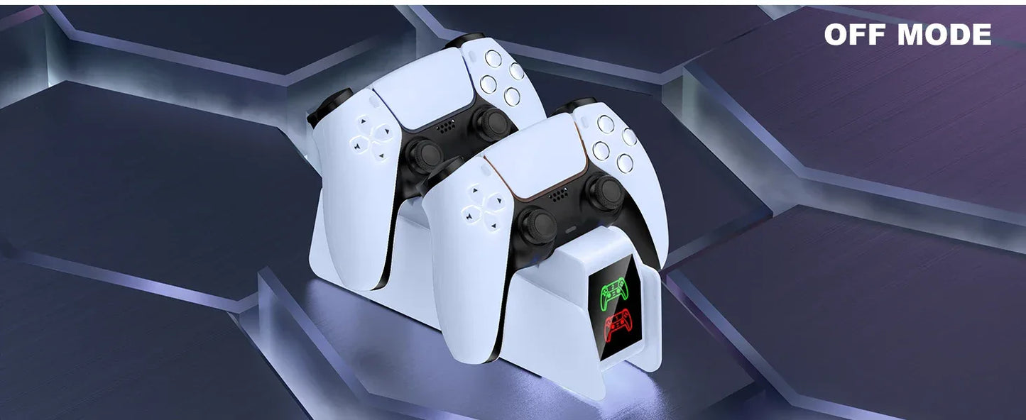 Controller Charging Station For PlayStation 5 Dual Fast Charger LED Indicator Charging Stand Docking Station ps5 accessories