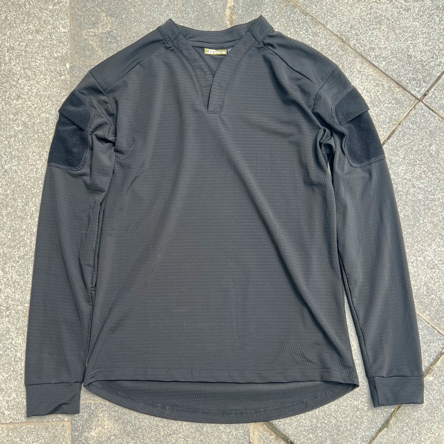 Tactical Tom vs. Quick Drying T-shirt, Long Sleeve Combat Jacket, V-neck Soft and Comfortable Outdoor Sportswear