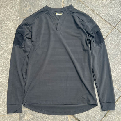 Tactical Tom vs. Quick Drying T-shirt, Long Sleeve Combat Jacket, V-neck Soft and Comfortable Outdoor Sportswear