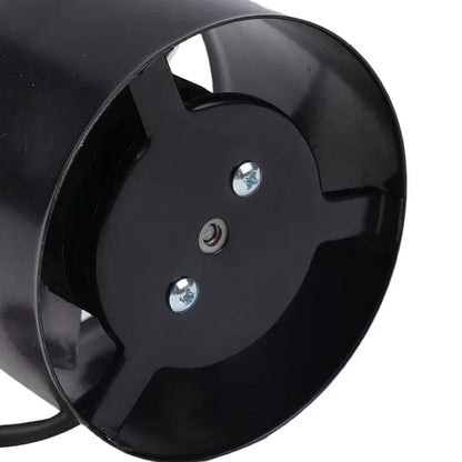 4 Inch Fan Air Ventilator For Home Kitchen Metal Pipe Ventilation Exhaust Fan Mini Extractor Bathroom Toilet Wall Fan Duct Fan